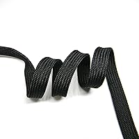 Vista 2 de (26 pies de algodón negro ito) Algodón/Seda/Cuero Sageo Sword tsuka Mango para Samurai Japonés Wakizashi Tanto Katana Sword