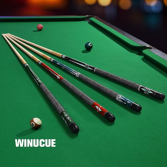Taco de Billar Winucue 58 pulgadas Maple 4 Piezas 18-21oz miniatura 7