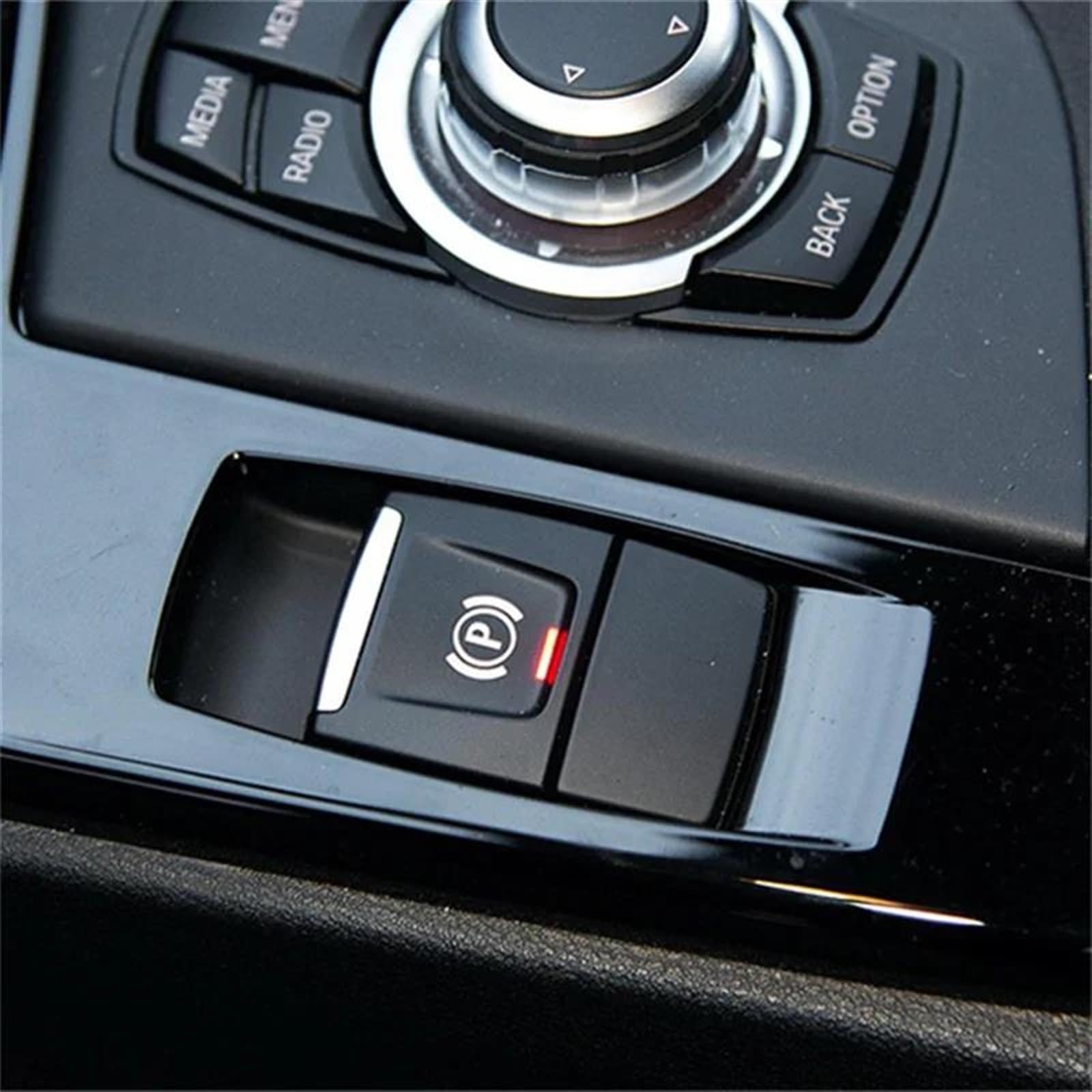 freno pulsante Compatibile Con BMW X1 F48 F49 X2 F39 Serie 2 F45 F46 Freno A Mano Elettronico Per Auto Freno Di Stazionamento Coperchio Interruttore Pulsante P