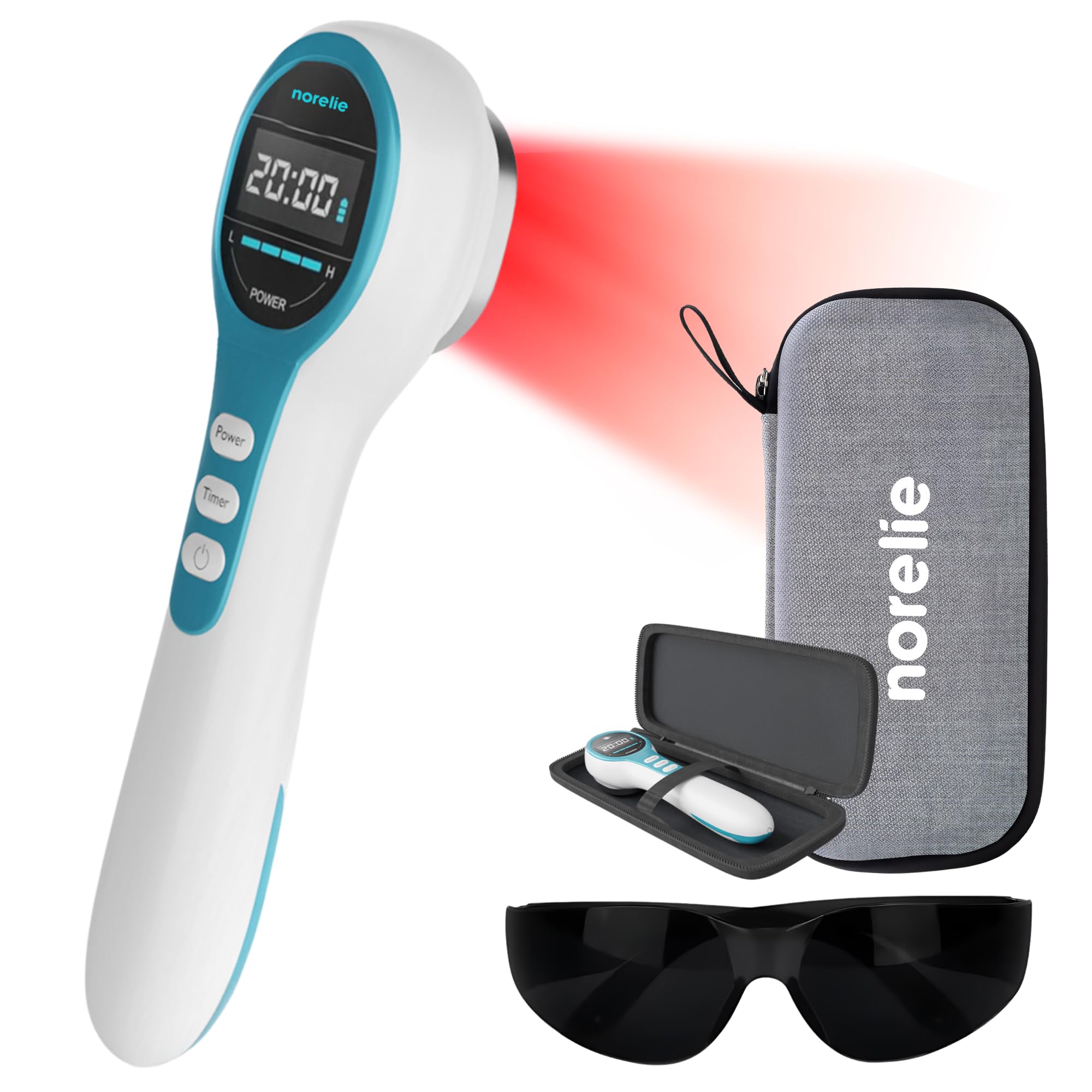 Amazon.com: Norelie RedRevive Red Light Therapy Wand with Travel