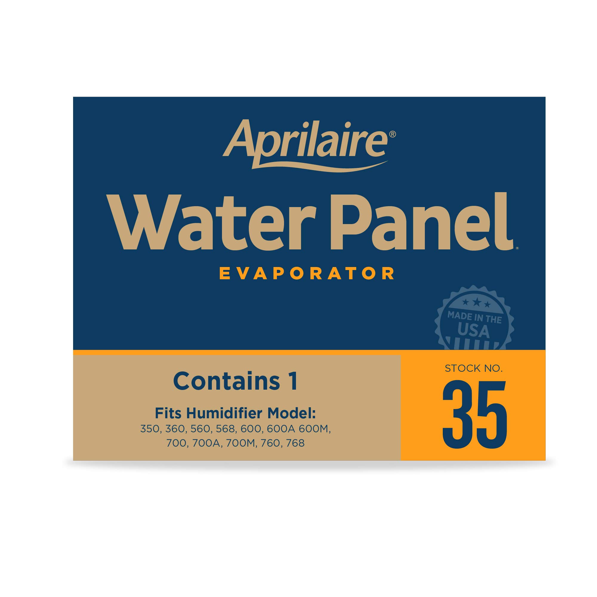 Aprilaire 35 A1 35 Replacement Water Panel for Whole House Humidifier