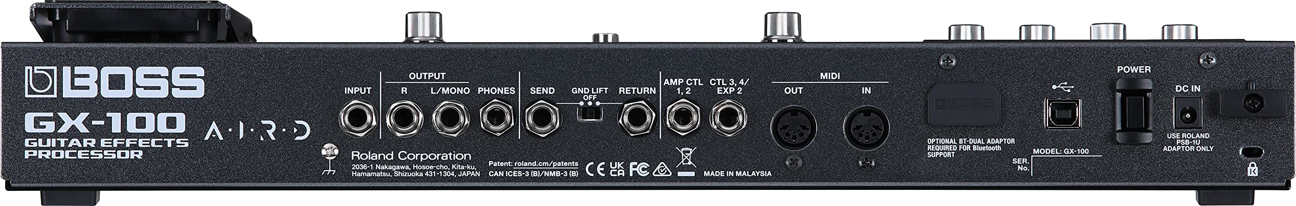 Amazon.com: Boss GX-100 Guitar Multi-effects Pedal + Boss BT-Dual