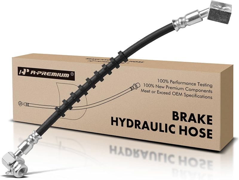 Mangueira de freio hidráulico dianteira esquerda A-Premium para Ford, Mazda e Mercury