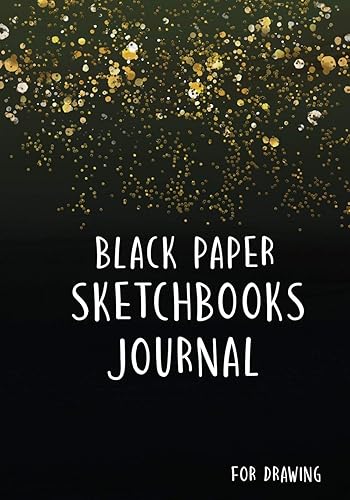 Black Paper Sketchbooks For Drawing Sketch Book With Black Paper for Gel Pen