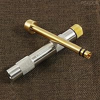 Vista 3 de PSKOOK Metal Fire Piston Educativo Campers/Supervivencia/Preppers Lección Científica