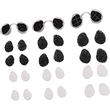 Nasal Filter - UltraBreathable Nose Plugs for Air Filtration - Family Mixed Size Package with Replacement Filters Safe for Adults and Kids Black #-1