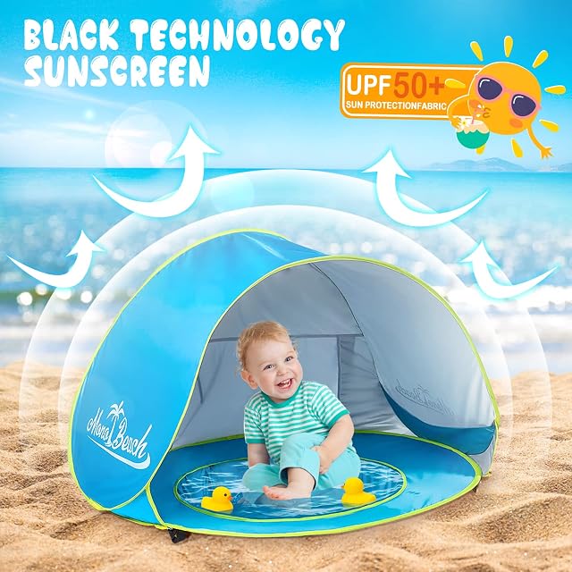 Baby Beach Tent Pop Up Portable Shade Pool