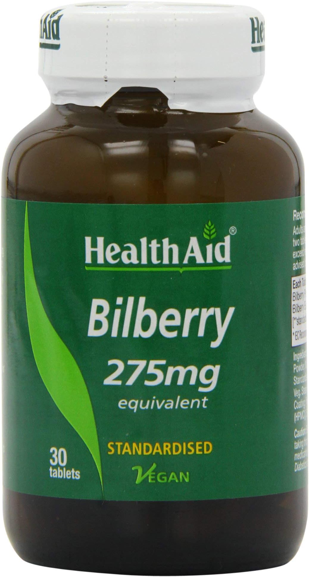 Bilberry 30 Tablets