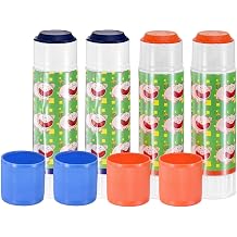M METERXITY 4-Pack Livestock Marker, 11.4 Cm/4.5 Inches Length Medium Animal Crayons for Pig Cattle Cow Sheep Supplies, Farming Livestock Marking Accessory [2 Blue & 2 Orange]