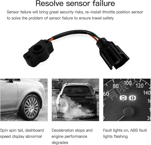 Miniatura 3 de Sensor de posición del acelerador para 1992 Ford F-150 XLT Lariat Standard Cab Pickup 2-Door 5.0L
