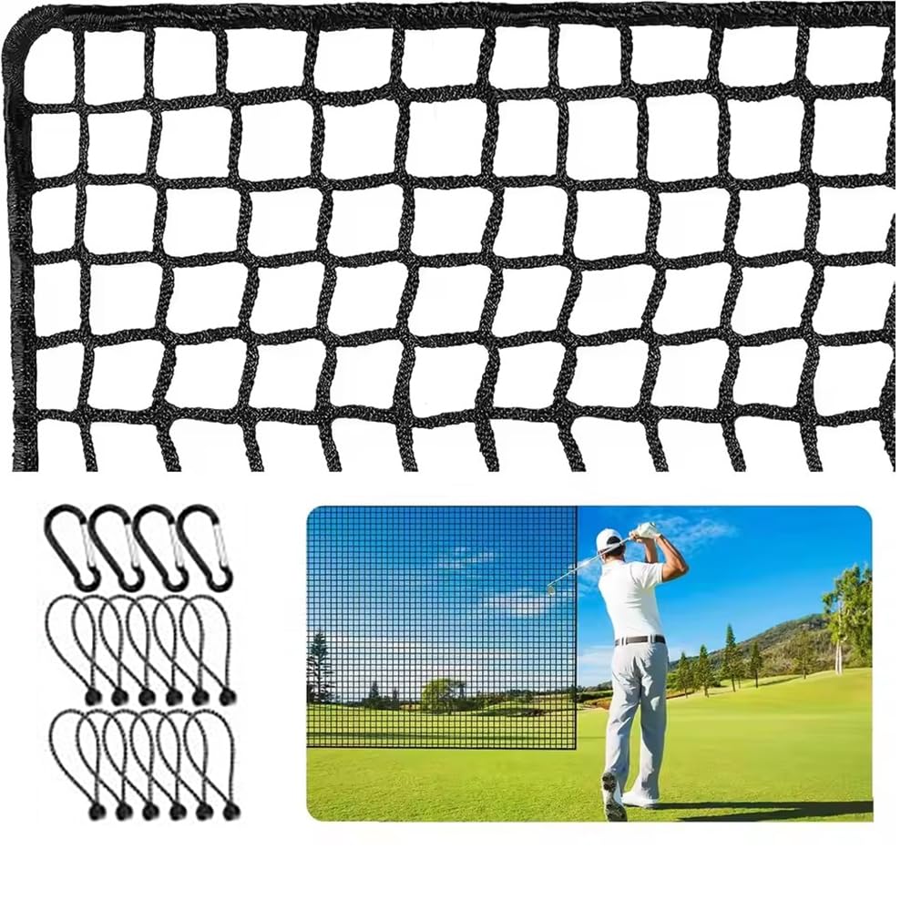 NEWFUN Red de Golf, Red de protección Ajustable para el Patio Trasero, Red portátil para Palos de Golf, béisbol, Hockey, para Interiores y Exteriores en el jardín