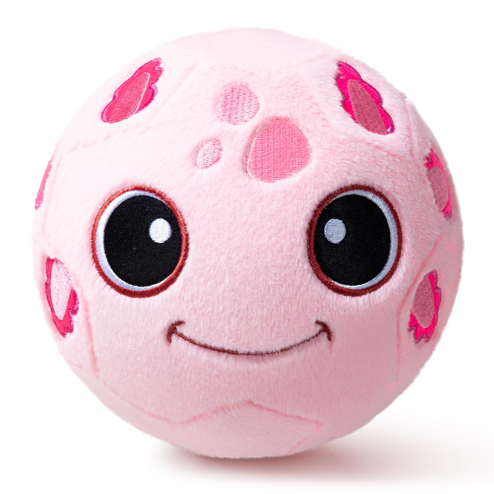 VangeBow Soft Indoor Football Gifts for Boys Girls, Inflatable Plush Lightweight Baby Kids Ball Toys for Toddlers 1-3 4 5 Year Old Children First Birthday Gift (Axolotl, Pump Include)