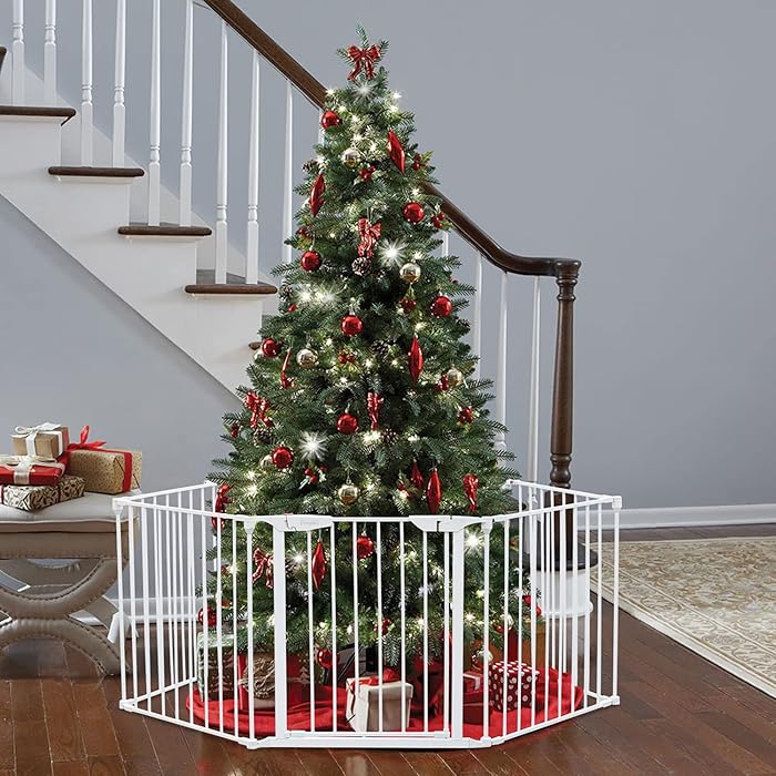 Buy Bonnlo 5Panel Fire Guard Baby Safety Gate, Extra Tall Dog Gates