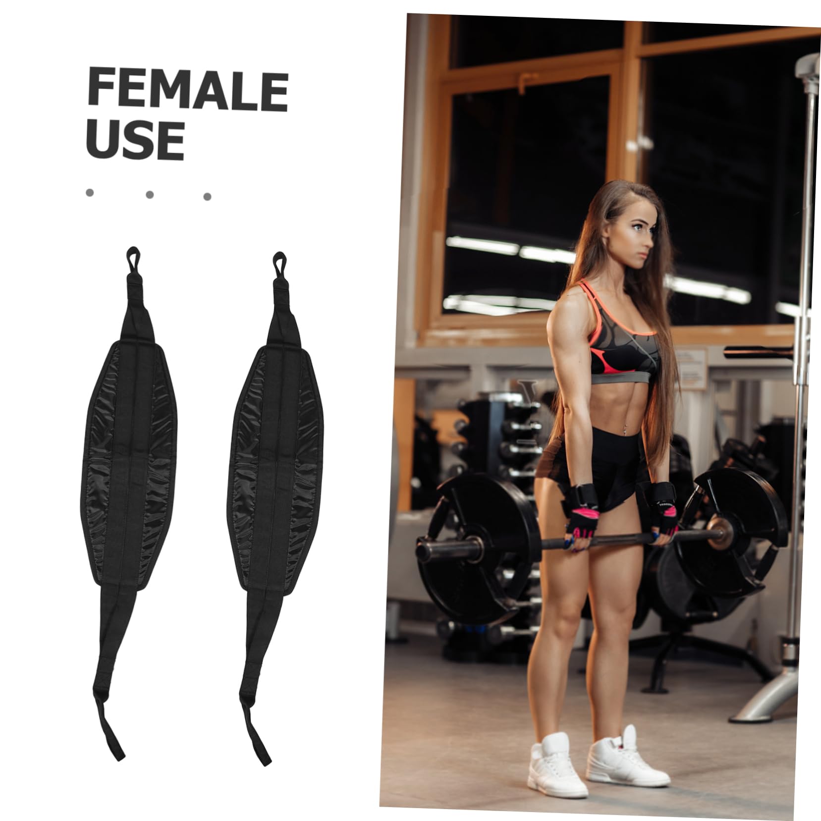 1 Paio Cinghie Sospese per Trazioni e Addome, Nero | Oxford Cloth e Poliestere, Allenamento Casa e Routine Fitness, Supporto Esercizi Upper Body