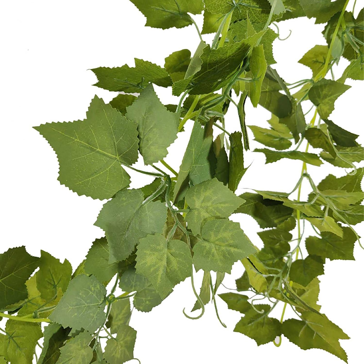 Artificial Rattan Ivy Plant for Wedding Garland Artificial Foliage Flowers Home Kitchen Garden Office Wedding Wall Decor Green Vivid Gift image 3