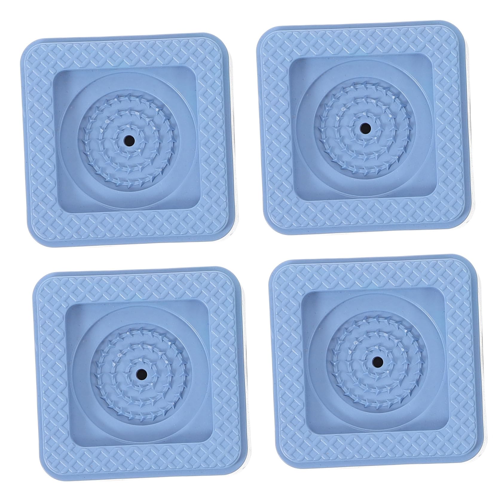 Wakauto 4pcs Washing Machine Pad Washing Machine Anti-Vibration Feet Portable Stand Non-Slip Feet Pads Easy to Install Furniture Bracket