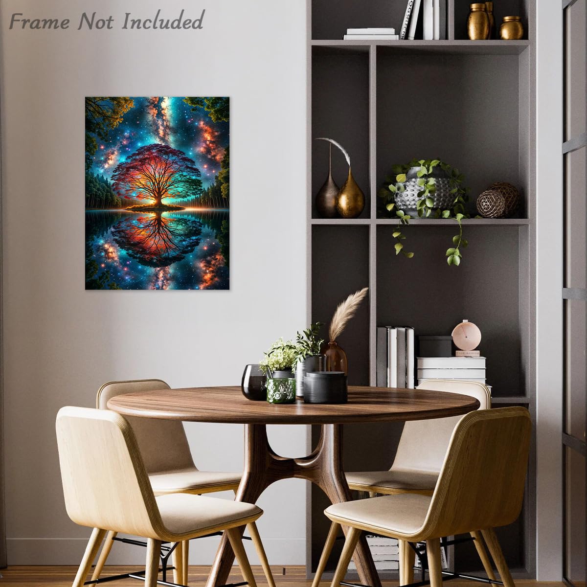 Dazzlewall Abstract Tree of Life Wall Art Picture - Image 4