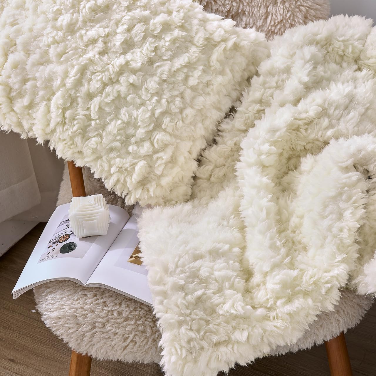 Byourbed Creamy Clouds - Coma Inducer® Oversized King Comforter - Natural