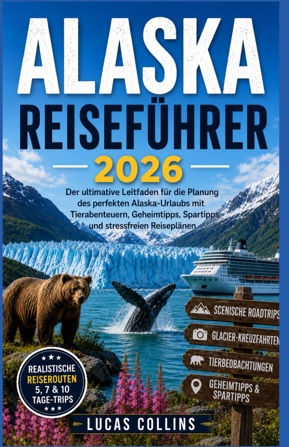 Alaska Reiseführer 2026: Der ultimative Leitfaden für die Planung des perfekten Alaska-Urlaubs: Tierabenteuer, Geheimtipps, Spartipps und stressfreie Reisepläne