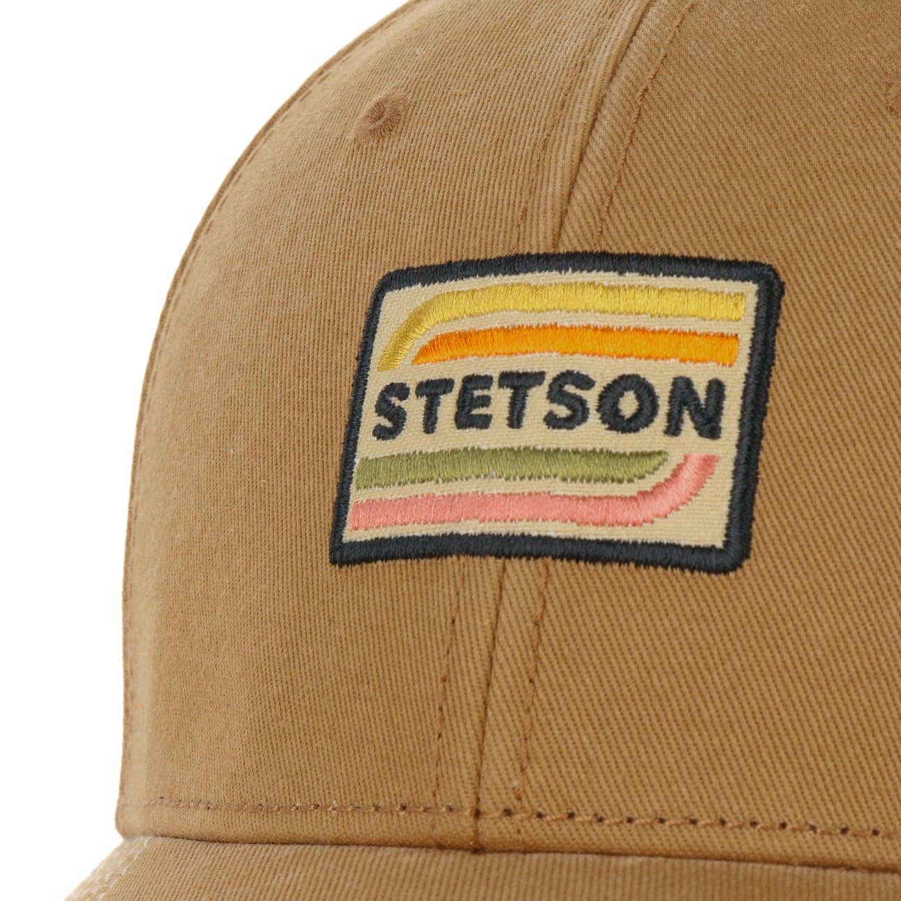 Stetson Lenloy Baseballcap Stoffcap Uni einfarbig Strapback Herren Sommer Winter