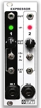 MST Expressor PCB and Panel - Expression Pedal Eurorack Interface PCB Set