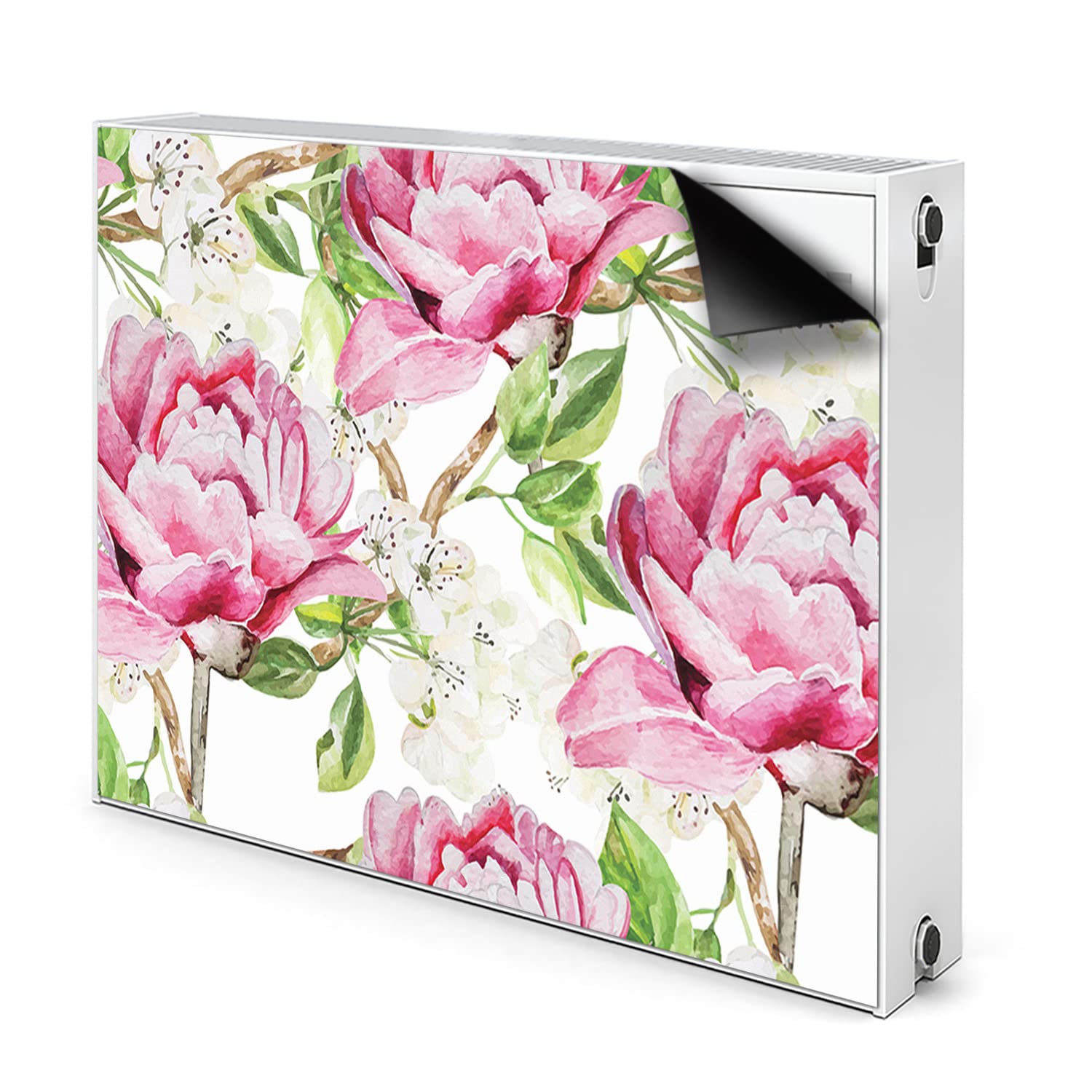 Cache radiateur rose pivoines pour sublimer la décoration de votre salon ou chambre