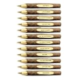 S & E TEACHER'S EDITION 12Pack Inspirational Pens, Wood Ballpoint Pens, Natural Branch, Hand Made Twig Pens, Christmas Gift for Appreciate Best Friend Coworkers, Black Ink.