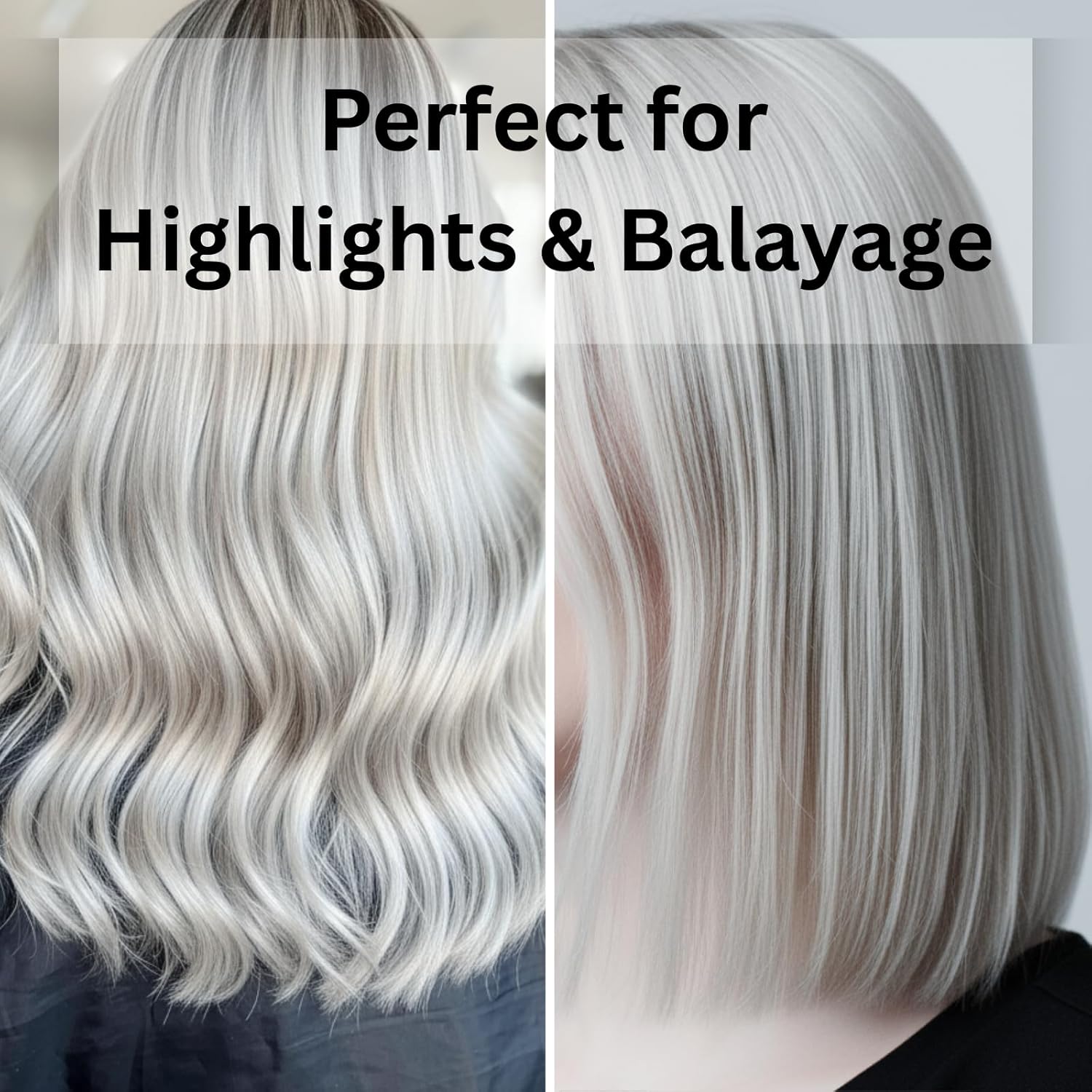 Kachita Spell Professional Black/Charcoal/Grey Powder Hair Lightener with PLEX for Hair Highlights, Balayage, dust free, Less Breakage, 2.2 lb, Made in USA