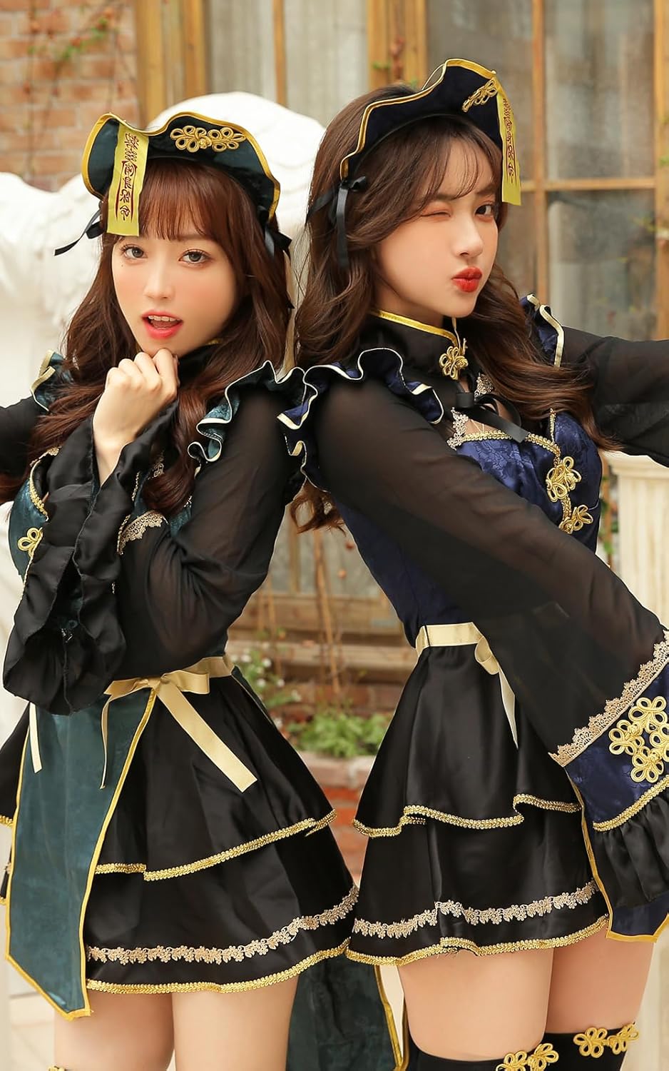 Malymoon] コスプレ セクシー 可愛い ハロウィン キョンシー もえ袖