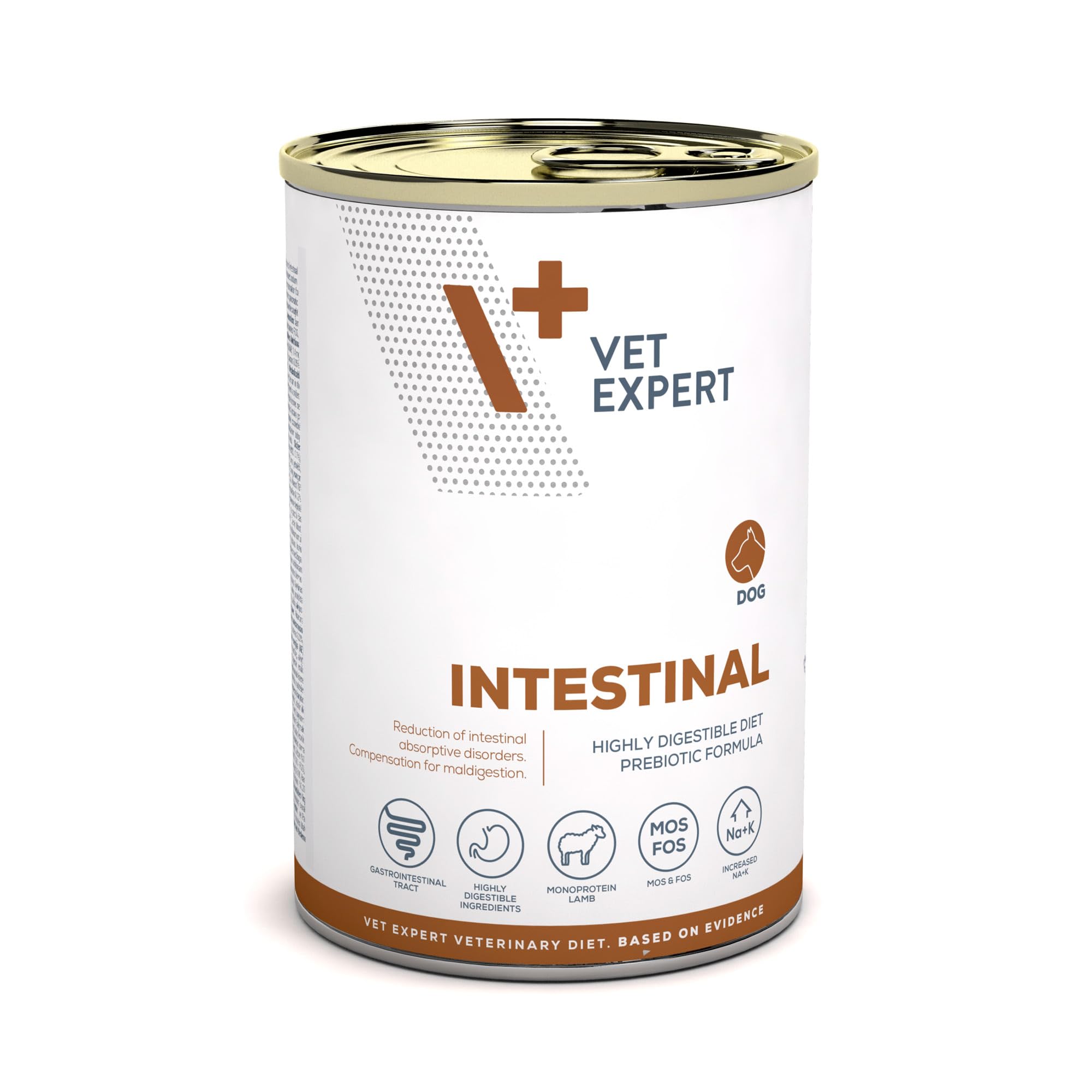 Comida húmeda para perros con problemas digestivos Vet Expert Intestinal 400g