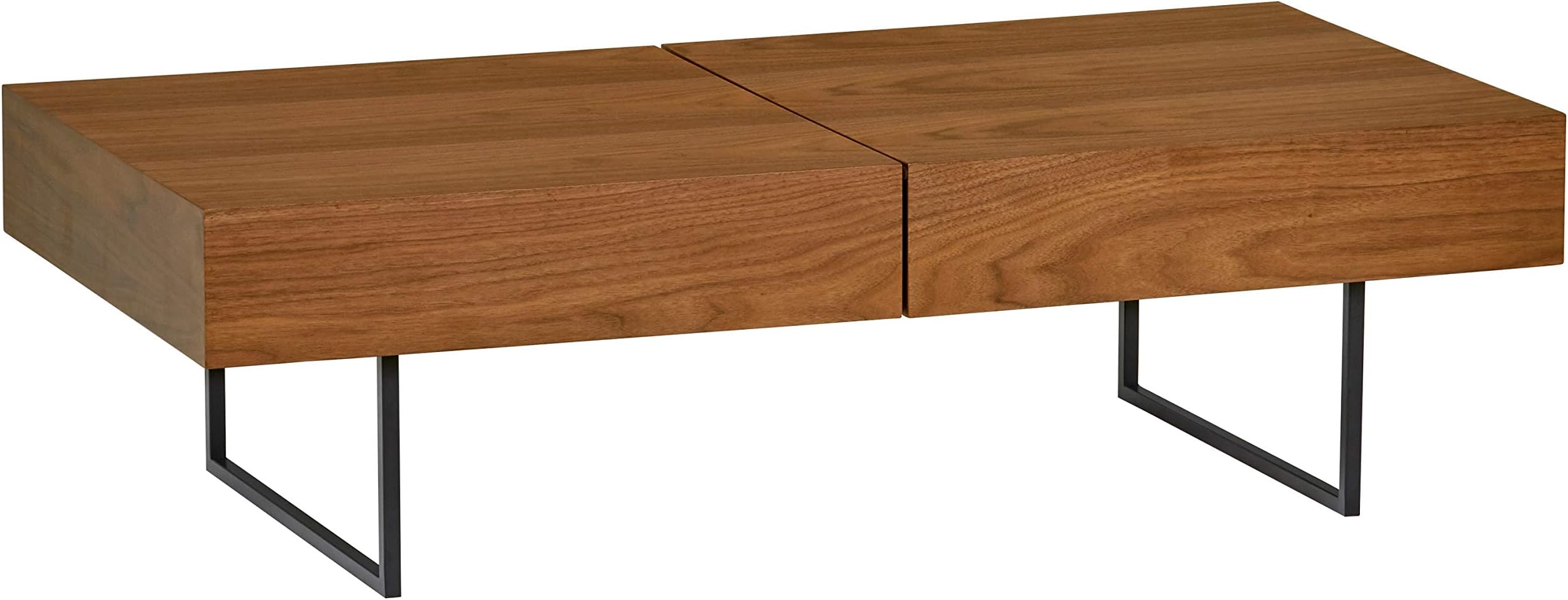 Amazon Brand – Rivet Modern Sliding-Top Coffee Table, 47"W