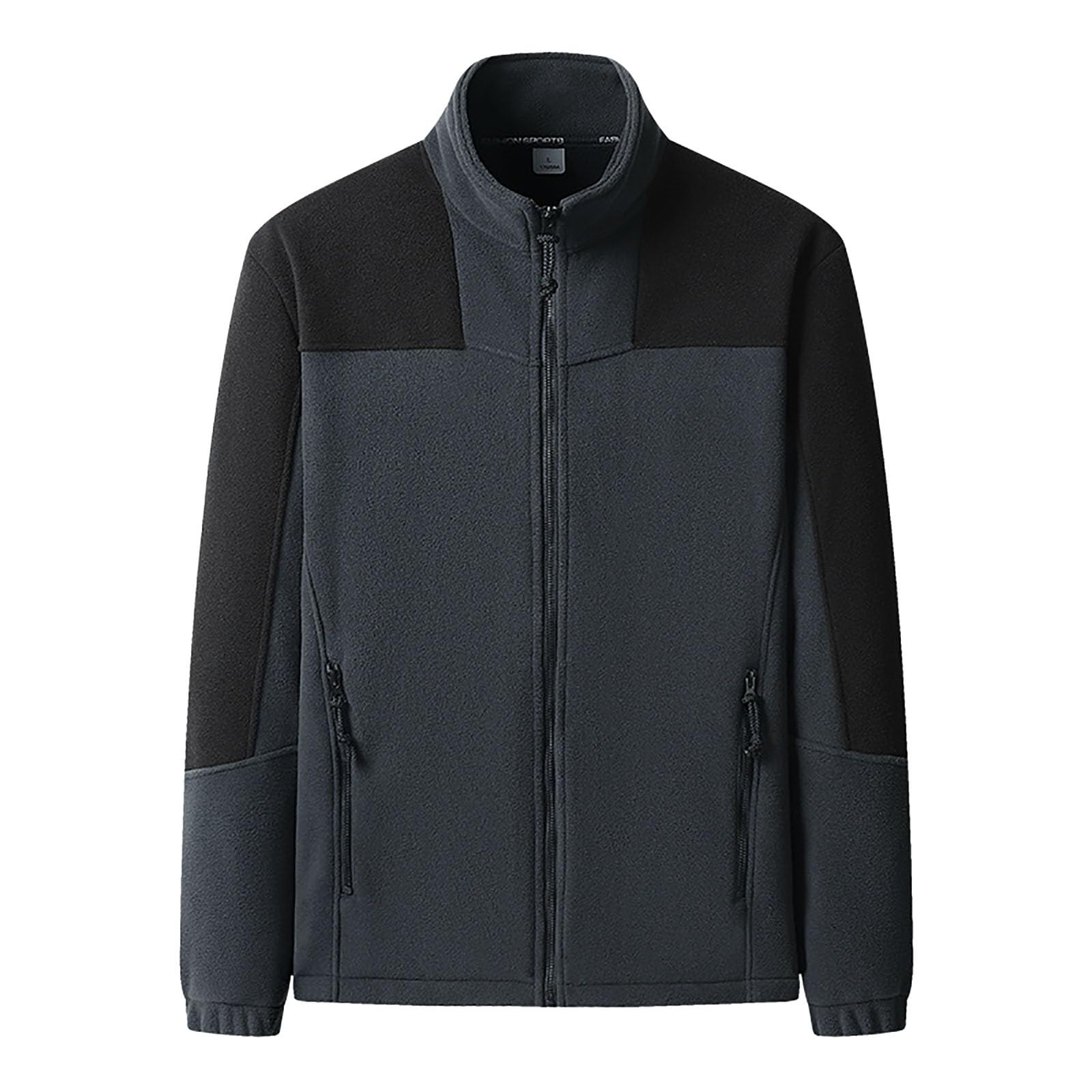 Polares para Hombre, Abrigo de Lana para Hombre de otoño e Invierno al Libre Chaqueta de Punto de Lana Gruesa a de Abrigo cálido