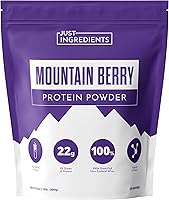 Vista 28 de JUST INGREDIENTS Polvo de proteína de vainilla francesa – Bolsa de 30 porciones – Mezcla de suero de leche alimentada con pasto y proteína vegetal