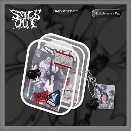 NMIXX Fe304 : Stick Out 3rd EP Album with Tracking Fe3O4 (Limited Nephelomancy Version) por NMIXX, capa do álbum