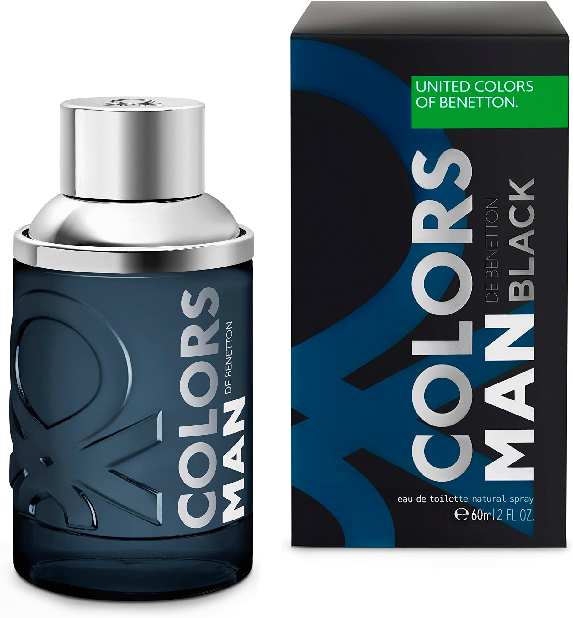 United Colors of Benetton Colors Black Man Eau de Toilette 60ml