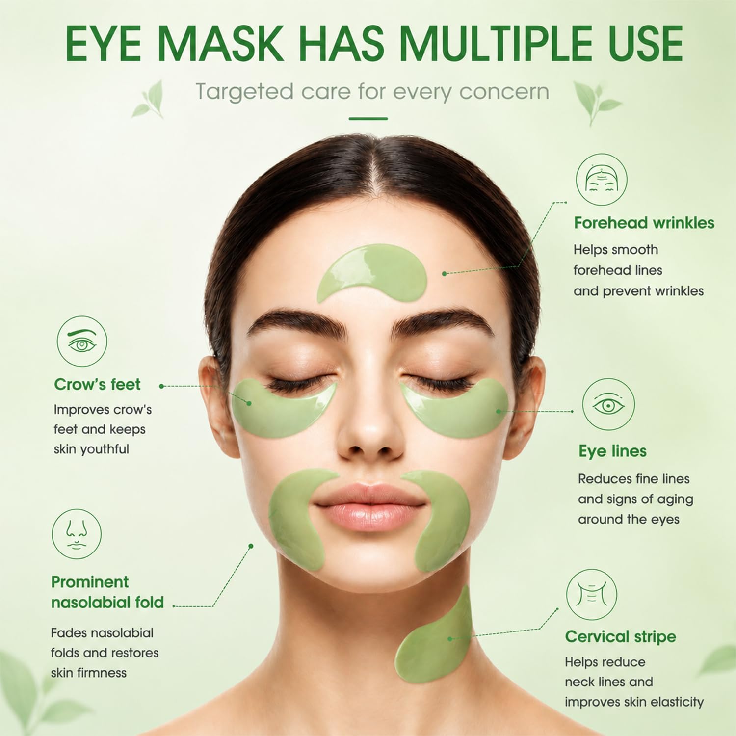 Eakroo Eye Patches - Reduce Dark Circles & Puffiness -5