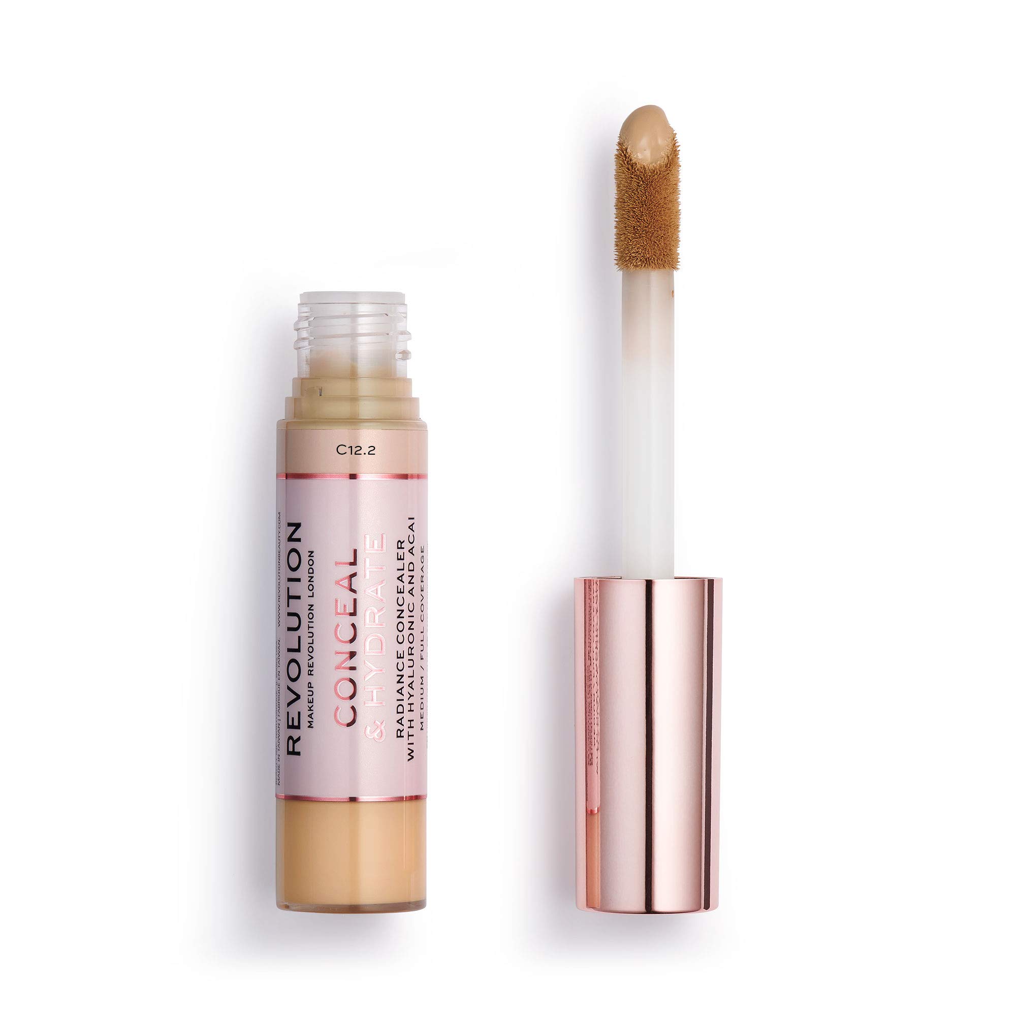 Makeup Revolution, Conceal & Hydrate, Concealer, C12.2, 13g