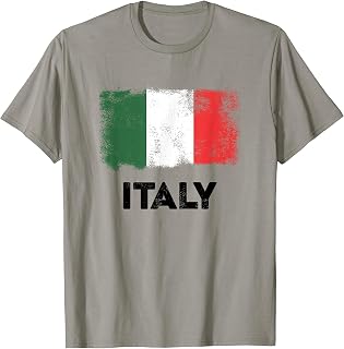 Italia Italy Flag Green White Red T-Shirt