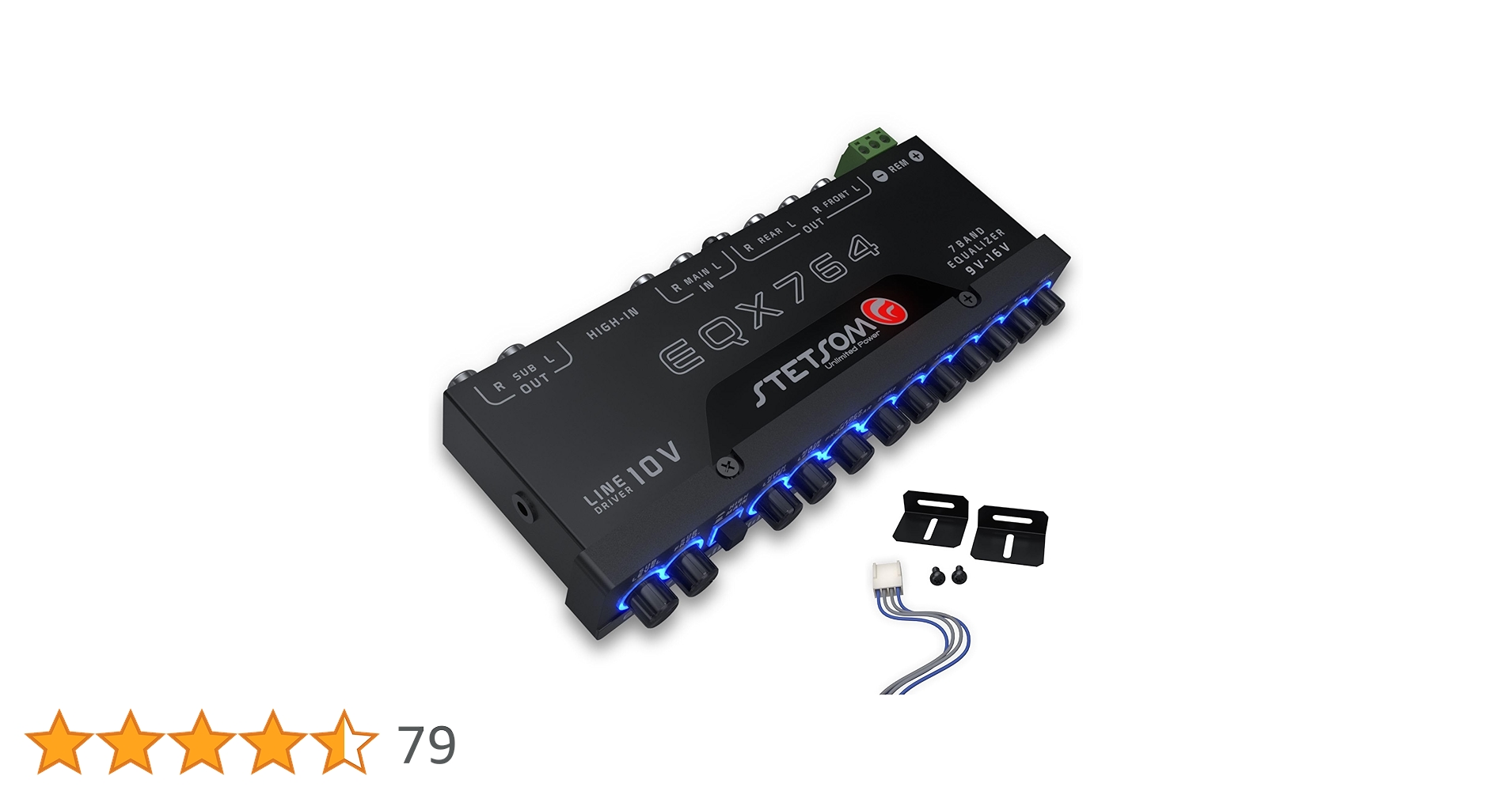 Amazon.co.jp: Stetsom EQX764-7 バンドイコライザー プリアンプ
