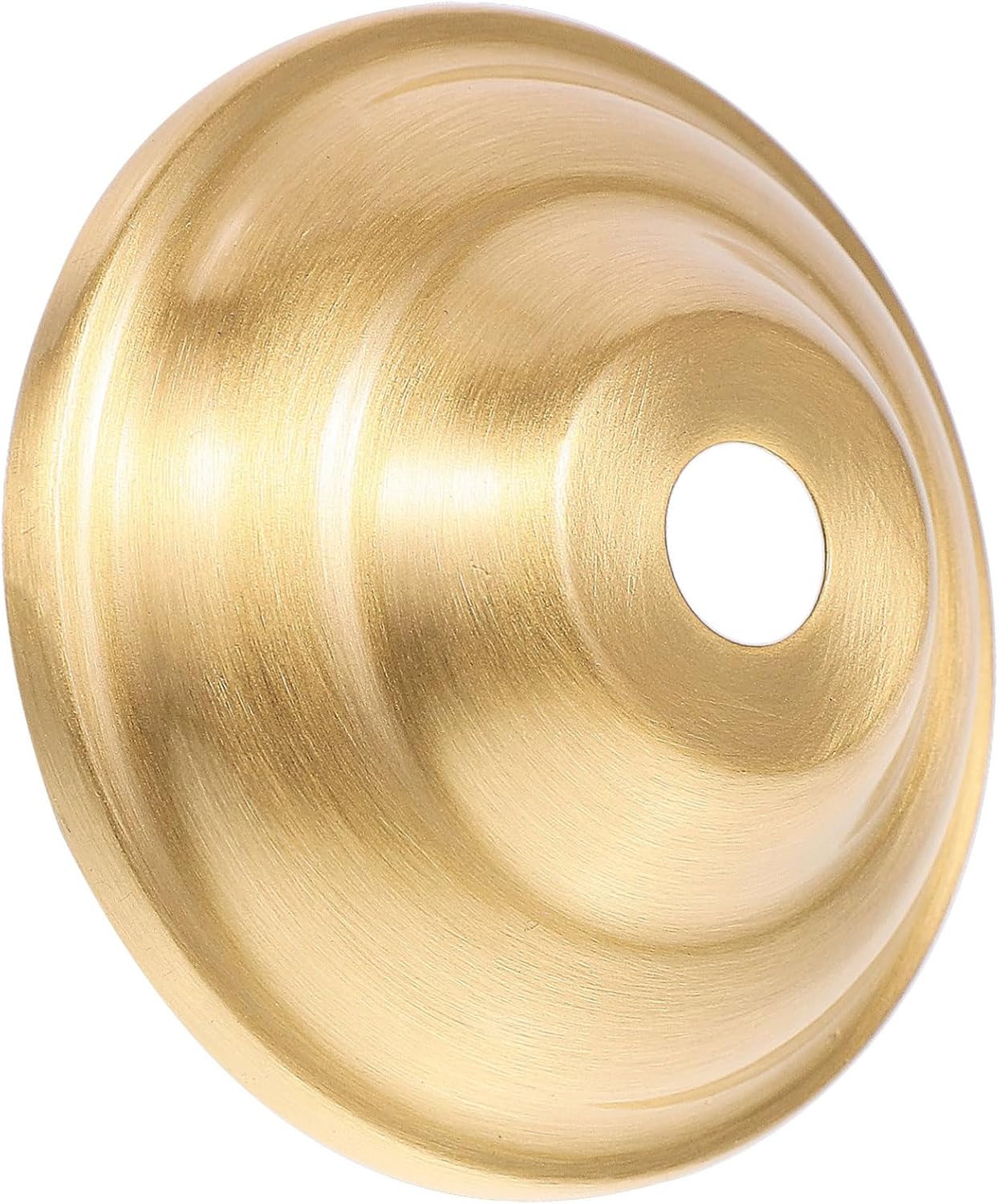 MERRYHAPY Metal Lamp Finial Ceiling Mounted Lamp Holder Lampshade Finial Replacement Modern Decorative Accessory Brass Construction