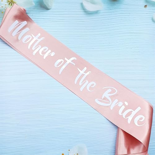 Magnusson's Garden Mother of the Bride Sash, Bachelorette Party Sashes, Bridal Shower Supplies, Wedding Accessories for Bride to Be's Mother