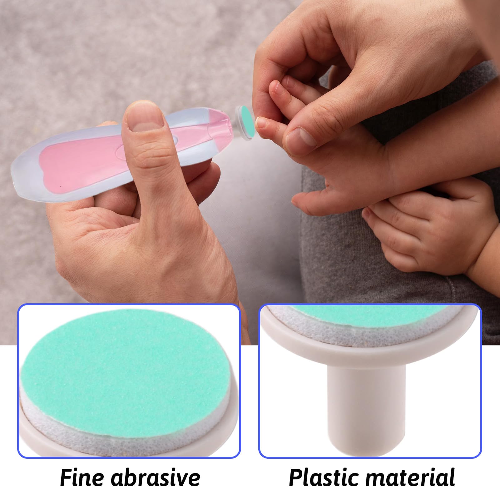 30 Pcs Baby Nail File Pads - Image 3