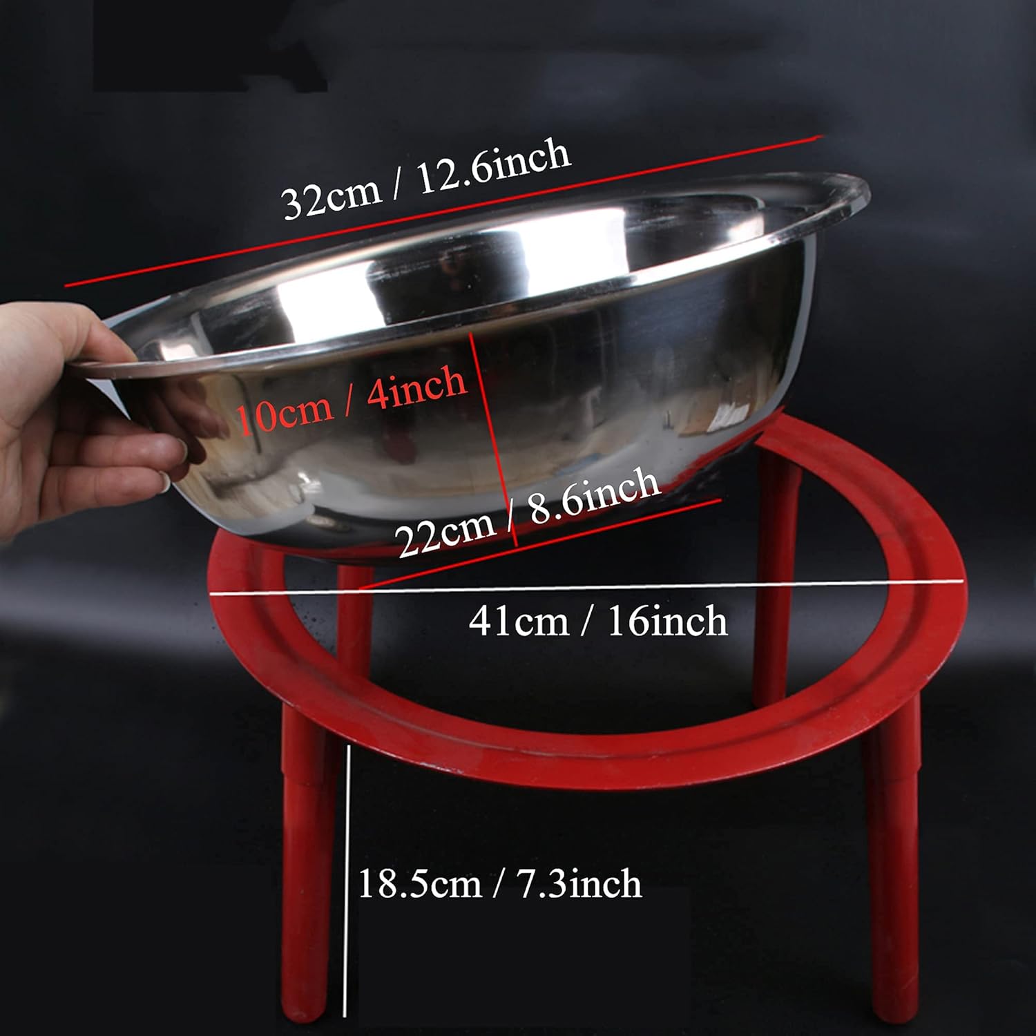 Standing Outdoor Fire Pits & Bowls, Wood Burning Steel BBQ Grill Firepit Bowl, Patio Heater Fireplace for Backyard,Garden,Camping, Picnic, Bonfire