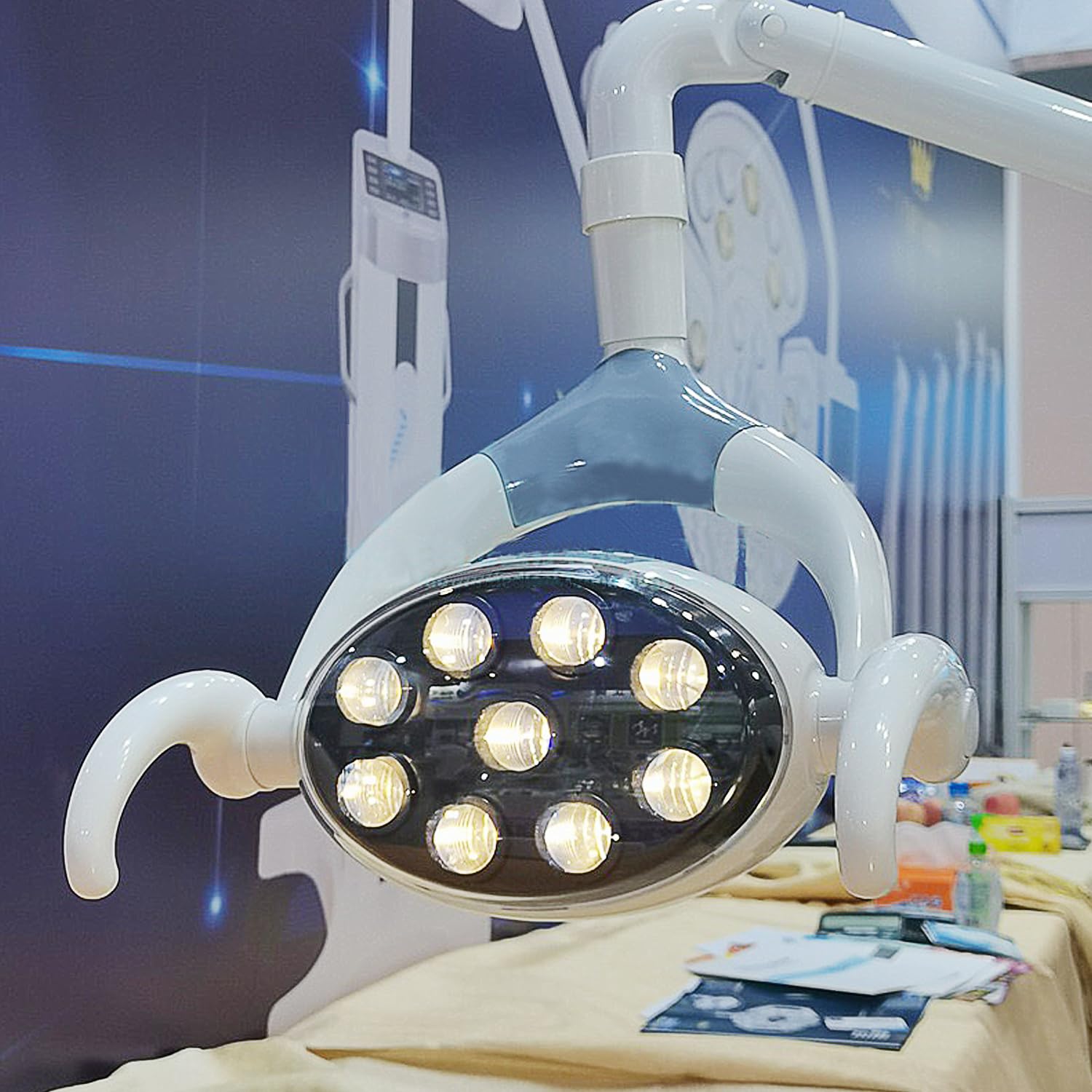 MINTOOTHPRO 9 LED Lens Shadowless LCD Display Dental Operating Lamp for Dental Chair