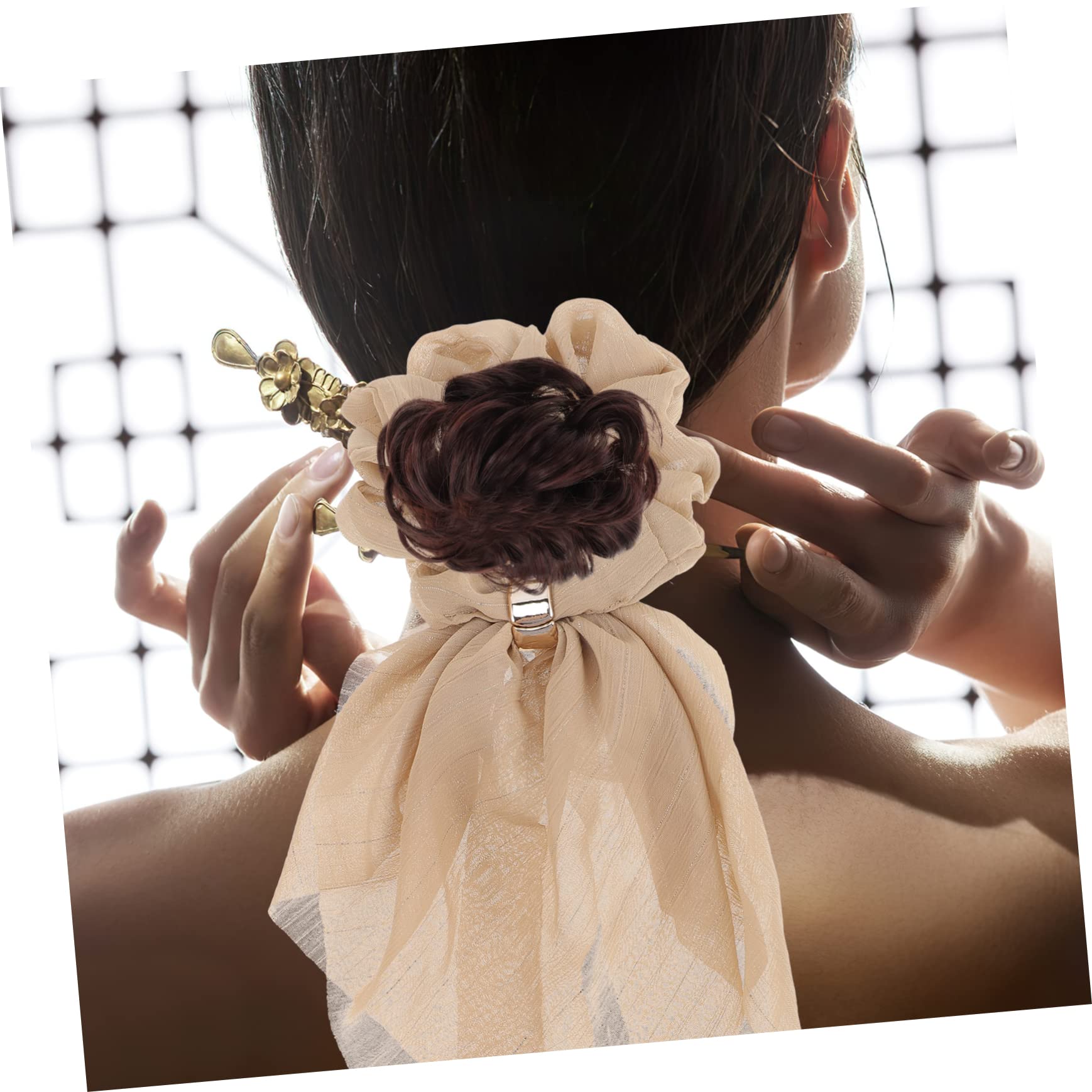 FOMIYES 25piezas Coleteros De Cinta Para Mujer y Niñas Accesorios De Pelo Lazos Para Peinados y Decoración y Diseño Elegante