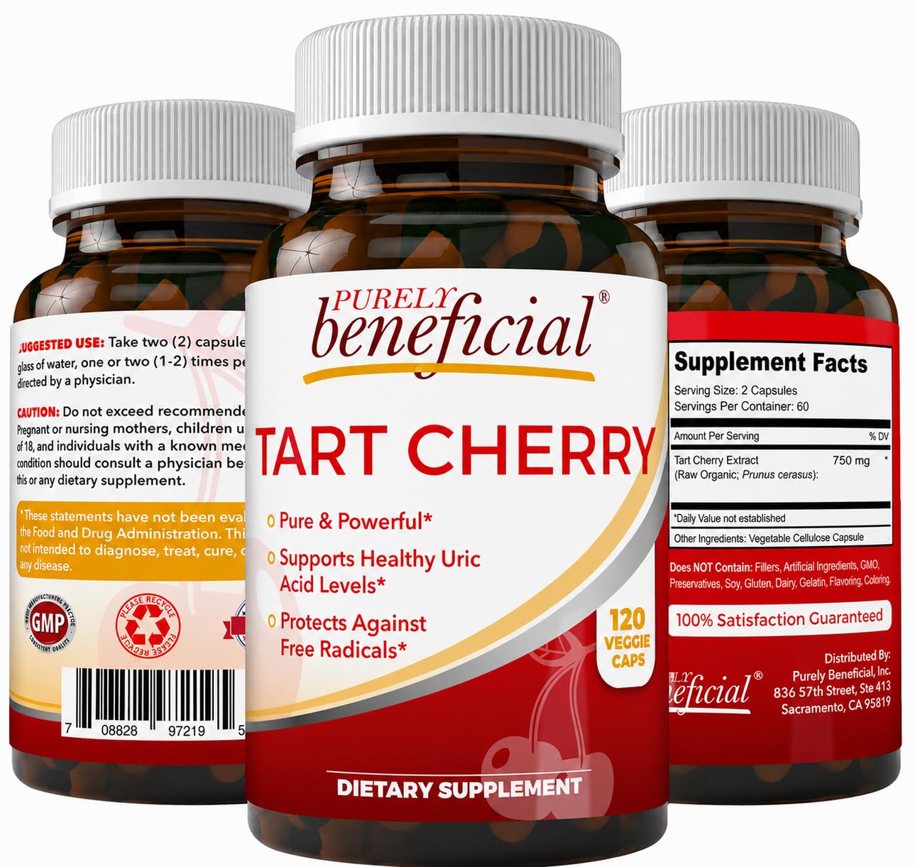 PURELY beneficial Tart Cherry Capsules