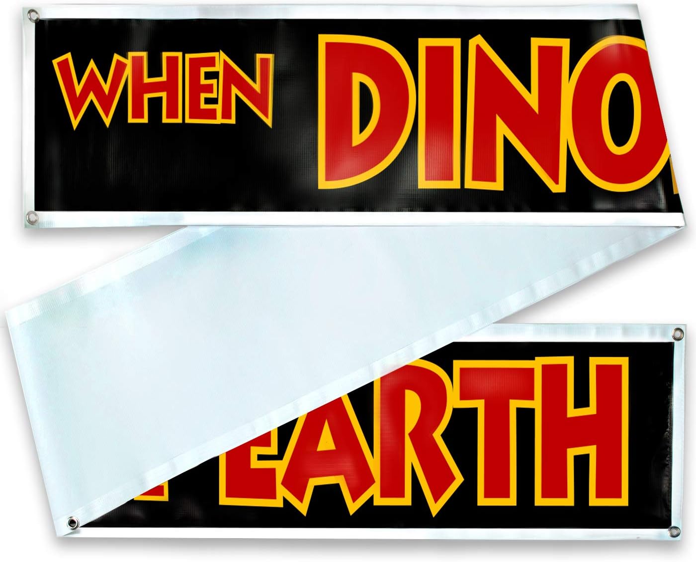 Jurassic Park Banner Sign Replica - Great for the Jurassic Park World Movie Fan That Loves Dinosaur Props -Toys, Games, Shirts. Outdoor Quality 20 Ft Long (2FT x 20FT)