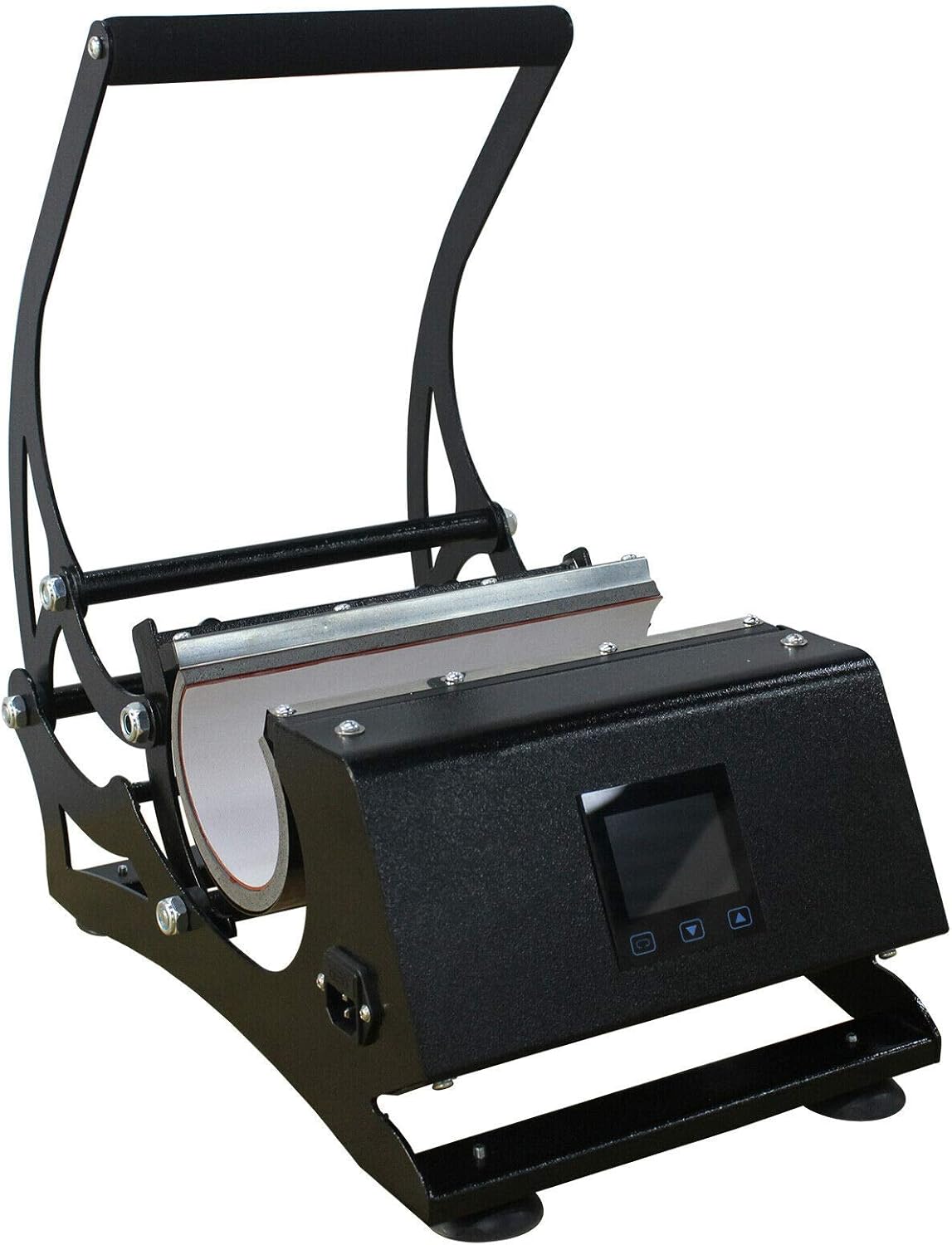 KD-tec 500W Mug Heat Press Machine for 20oz Bottle Sublimation Digital Transfer Machine (Black)