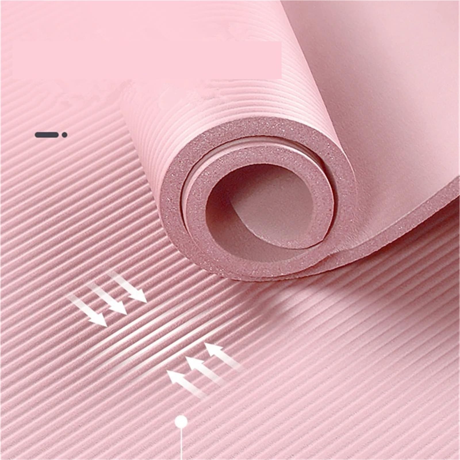 Esterilla de yoga de 1830 x 610 x 10 mm, extra gruesa, antideslizante, para fitness, pilates, gimnasia, esterilla de masaje, esterilla de ejercicio para principiantes, para pilates, estiramiento,