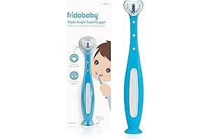 Frida Baby Triple-Angle Toothhugger Training Toddler Toothbrush for Toddlers 2 Years and Up